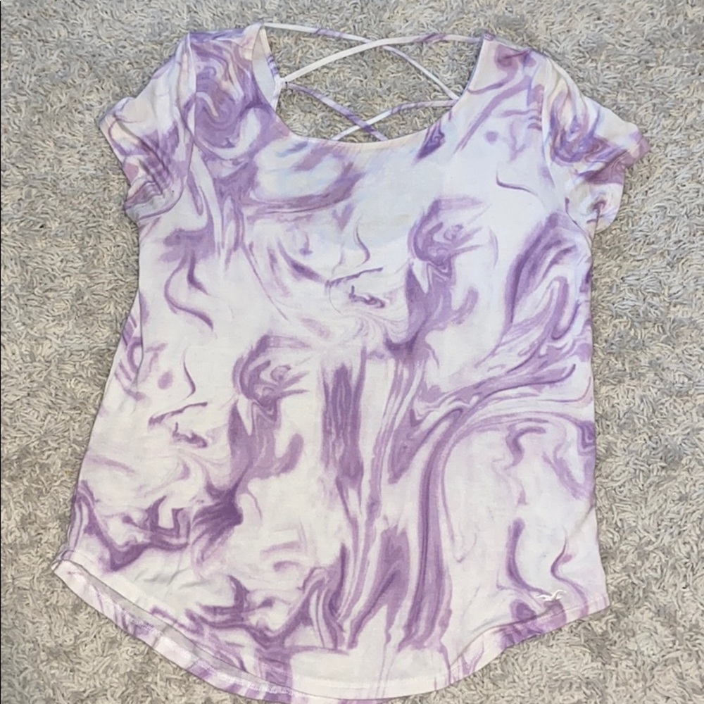 Marble Purple Top